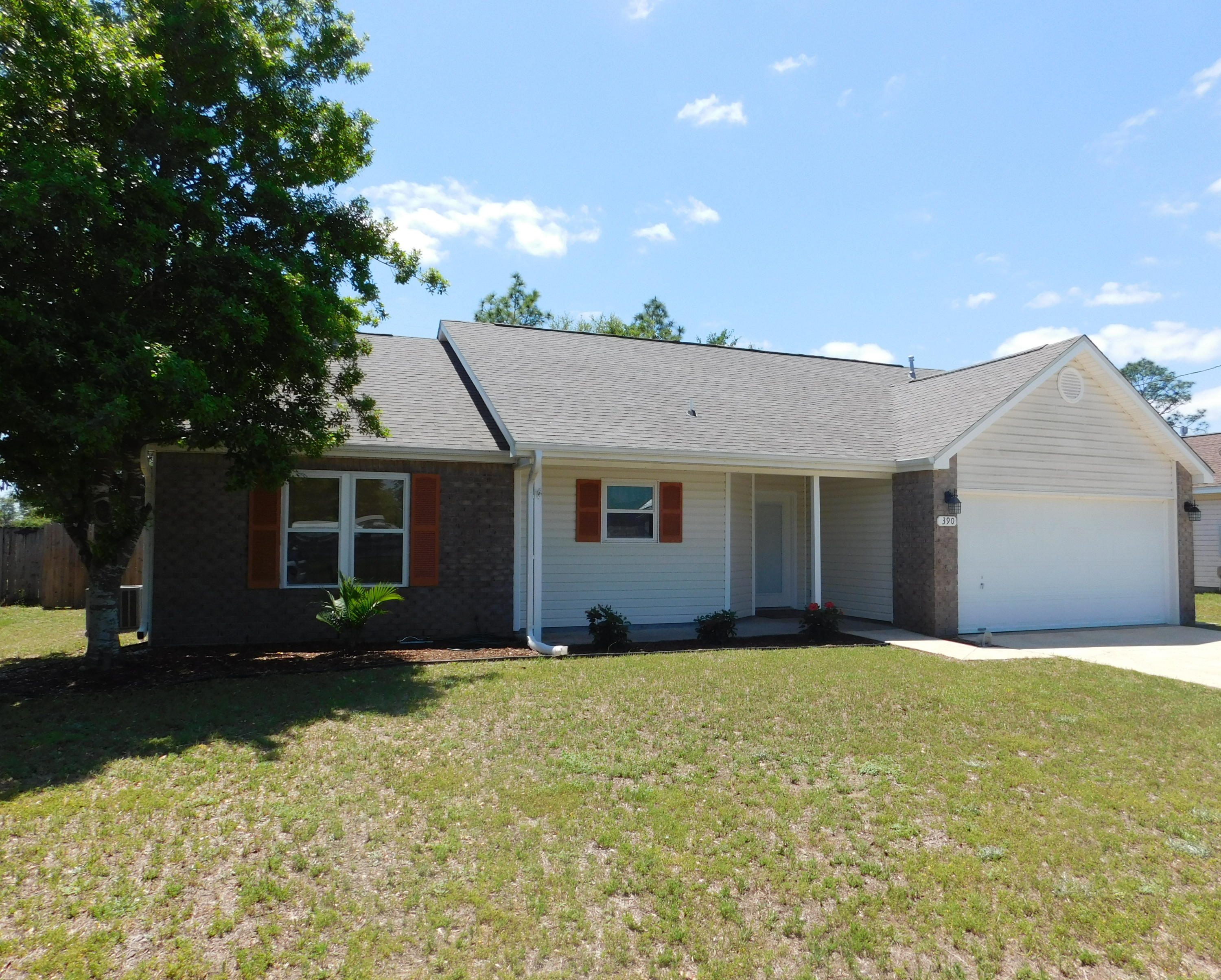 Please take a look at this updated 3 bedroom, 2 bath home conveniently located south of I10 and easy commute to all military bases, shopping, dining and medical facilities. Situated on large lot with privacy fence and storage building including mature trees and plenty of room for pool or garden. The open floor plan features open kitchen with plenty of updated cabinets, granite counter tops, stainless appliances with large french door refrigerator with ice maker. Split bedroom floor plan with master bath, double sinks, garden tub and large walk in closet. Tile in wet areas. Spacious additional bedrooms. Windows, roof and AC updated. Covered patio to enjoy your backyard. There is additional parcel of land behind this parcel that will be include with purchase. Don't let this one get away.