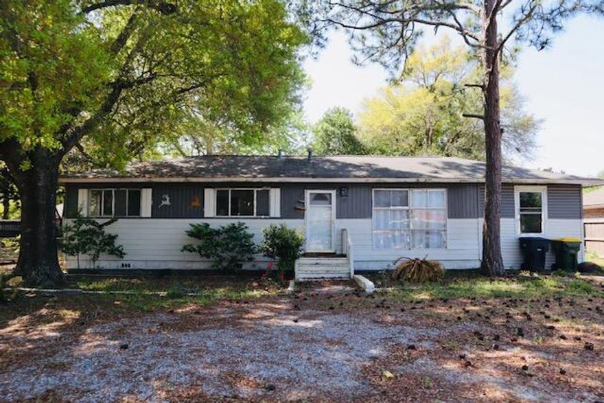 Investor Special! This 4-bedroom, 1-bath home in the heart of Fort Walton Beach sits on a spacious 0.22-acre lot and offers endless potential. With plenty of room to reimagine the space, this property is ideal for investors or buyers looking for a fixer-upper or flip opportunity. Bring your vision and turn this diamond in the rough into something special! Interior photos coming soon.