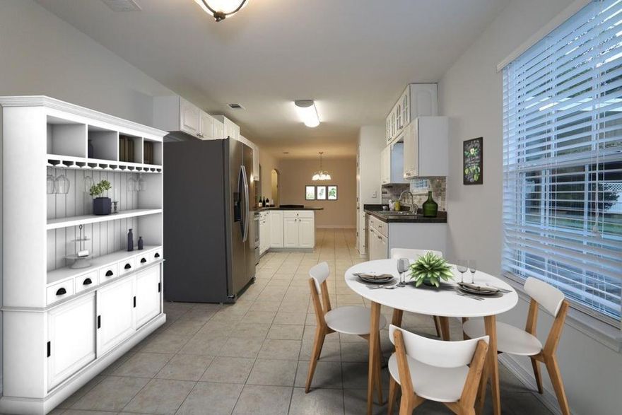 This turn-key home is dripping in charm and boasts a new, fully updated interior ready to be moved into. A circular driveway and 2-car detached garage greet you when you first make your way onto the property. Take a step into the home and find yourself in a great split bedroom floor plan with gorgeous updates throughout. A formal dining area, cozy office nook off the modern kitchen, and large back yard all add to the appeal of this home. Not to mention the spacious bedrooms and spa like bathrooms that with give you your own piece of paradise just minutes from the pristine white sand beaches of Navarre. This property won't be around long, call to see it today! Co-Agent has interest in property.