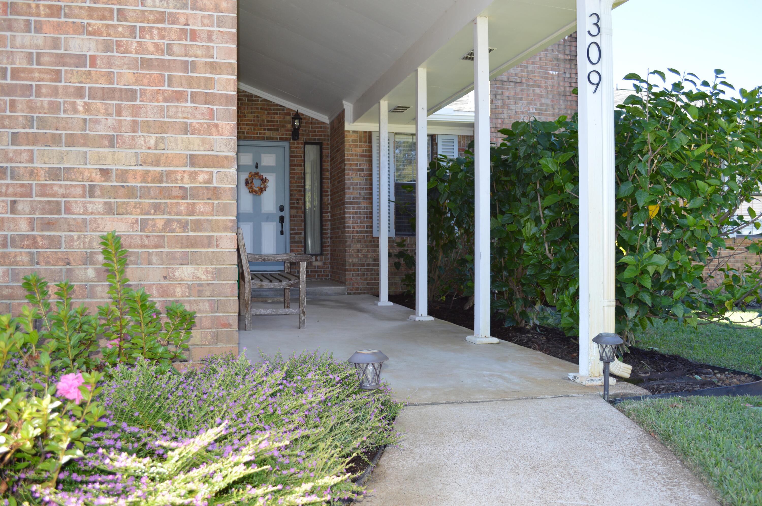 The highly desirable location of Kell-Aire Gardens is centrally located in the heart of Destin. This newly remodeled 3 bd, 2 ba, split floor plan home is set on the second largest lot in the neighborhood, great for hosting guests. The living room boasts vaulted ceilings and a wood burning fireplace. Remodel includes a new HVAC system, upgraded finishes, wood-look tile, and granite countertops throughout the home. Relax in the Florida room and enjoy the views of your well manicured backyard. Master bedroom has two walk-in closets. Backyard is fenced in, plenty of room for a pool. Shed on property for storage. Skylights in living area are hurricane resistant. Louvered, metal storm shutters in the front of the house. Boat Launch at Joe's Bayou. No HOA. Buyer to verify all sqft and taxes.