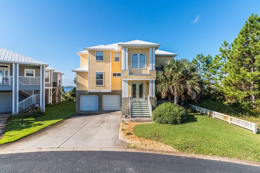 Welcome to deep waterfront 246 Tecumseh Lane-a gated community! This is a beautiful 4 bedroom, 3 bath custom-built home located on the intercoastal waterway and just minutes from Hurlburt Field. Designed with an open concept floor plan, the living/dining area and kitchen enjoy an abundant amount of natural sunlight flowing in from the expansive windows on the south side of the home. There is an additional heated and cooled bonus living area on the ground level, along with the garage and a large storage area. This is a must see waterfront home...call your favorite REALTOR today to schedule a private showing. All information deemed correct but should be verified. Click 'more' to view the rest of the remarks: