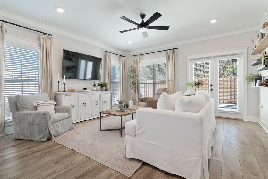 Welcome to Your Dream Home in Beachwood Estates!  Nestled in the highly coveted Beachwood Estates, this immaculate, open-concept home offers a blend of Southern charm and modern elegance, boasting unique, one-of-a-kind features inside and out. This quaint community provides direct access to the scenic 30A trails, offering a true coastal lifestyle.The owner's keen attention to detail shines throughout this home, from the thoughtfully designed open floor plan to the beautifully crafted living oasis. The primary suite, conveniently located on the main floor, offers privacy and comfort, while three additional upstairs bedrooms provide plenty of space for family and guests. Notable Upgrades & Features:
 Spacious open-concept living area, perfect for entertaining
 Freshly painted interior and exterior, radiating elegance and cleanliness
 Gourmet kitchen with granite countertops and premium finishes
 9 ft. ceilings and custom contractor upgrades throughout
 Charming backyard, ideal for gatherings and BBQs

Beachwood Estates is a community of just 22 homes, fostering a welcoming atmosphere with a vision for long-term residents. This home embodies the best of coastal living, offering both comfort and style.
Don't miss this rare opportunity to own a stunning home in one of the most desirable neighborhoods along 30A! Schedule your showing today!



