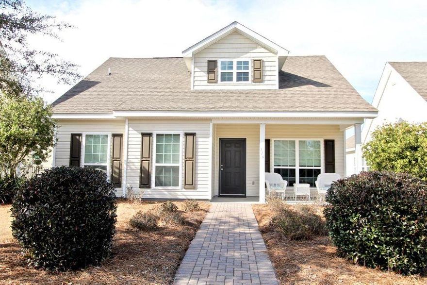 Located in the Schooner Landing neighborhood at Hammock Bay, this home is walking distance to the Hammock Bay amenities center. Interior space includes three bedrooms, two bathrooms, open living area with beautiful LVP wood flooring. This is a well laid out floor plan. A two car garage provides security and extra storage. And a rear screen porch to enjoy the beautiful outdoors bug free. HOA, Garbage, Basic Cable, and lawn maintenance included.