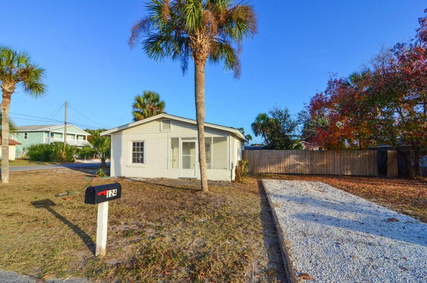 Oh My Goodness what a find! This property sits on a 75x120 corner lot that is zoned R-2. There are two dwellings on this parcel. The first dwelling is a vintage block, 2 bedroom, 1 bath. It is ready for your personal touches. The second home is a true handy man special. It is currently a well worn 1 bedroom, 1 bath residence. It has seen better days. The best features of this property is the lot, location and the zoning. Large corner lot, multi-family zoning and one heck of a terrific location. This parcel is only 1 block to Laguna Beach. Unlimited potential and options with this investment piece. It is a must see!