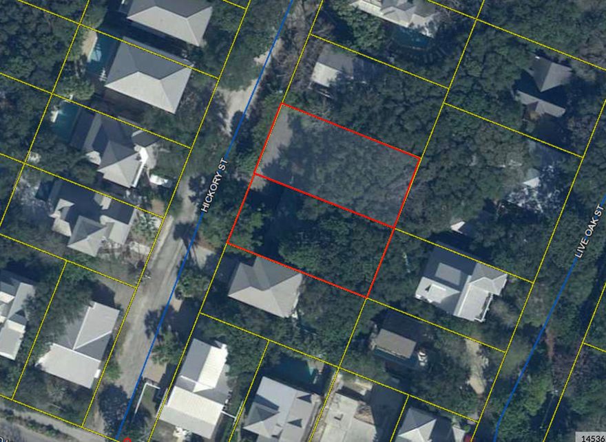Beach home located just 3 lots from 30a in Old Seagrove offers charm.  Conveyed with an additional lot adjacent immediately north.