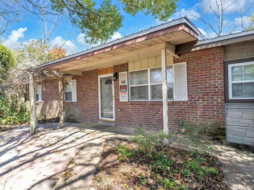 This fixer-upper is in a fantastic location, close to shopping, restaurants, Fort Walton Beach Tennis Center and Fort Walton Beach High School. Inside are 3 full bedrooms and 2 full bathrooms and a bonus family room with a wood burning fireplace.  This home was ahead of its time providing a full master bedroom and master bathroom.  There is a large, separate laundry room off of the kitchen. The eat in kitchen also has a pantry.  Outside is over 1/4 of an acre on a corner lot with fenced in yard with plenty of room for a swimming pool. All of the yard sheds convey with the property.  The home has a metal roof and central heat and air.  Water heater 2022. This is a great opportunity to put your own stamp on this property and have a like-new home in a well-established, central location!