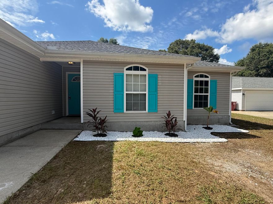 Newly painted and updated!! Brand new flooring in all bedrooms, fresh paint throughout, kitchen cabinets updated with fresh paint and hardware! This cozy and inviting starter home is perfect for first-time buyers or those looking to downsize. This well-maintained 3/2 property features a functional layout with plenty of potential to make it your own. Fenced backyard and centrally located in the heart of Crestview. This home is a great opportunity for anyone looking for a low-maintenance, budget-friendly place to call their own.