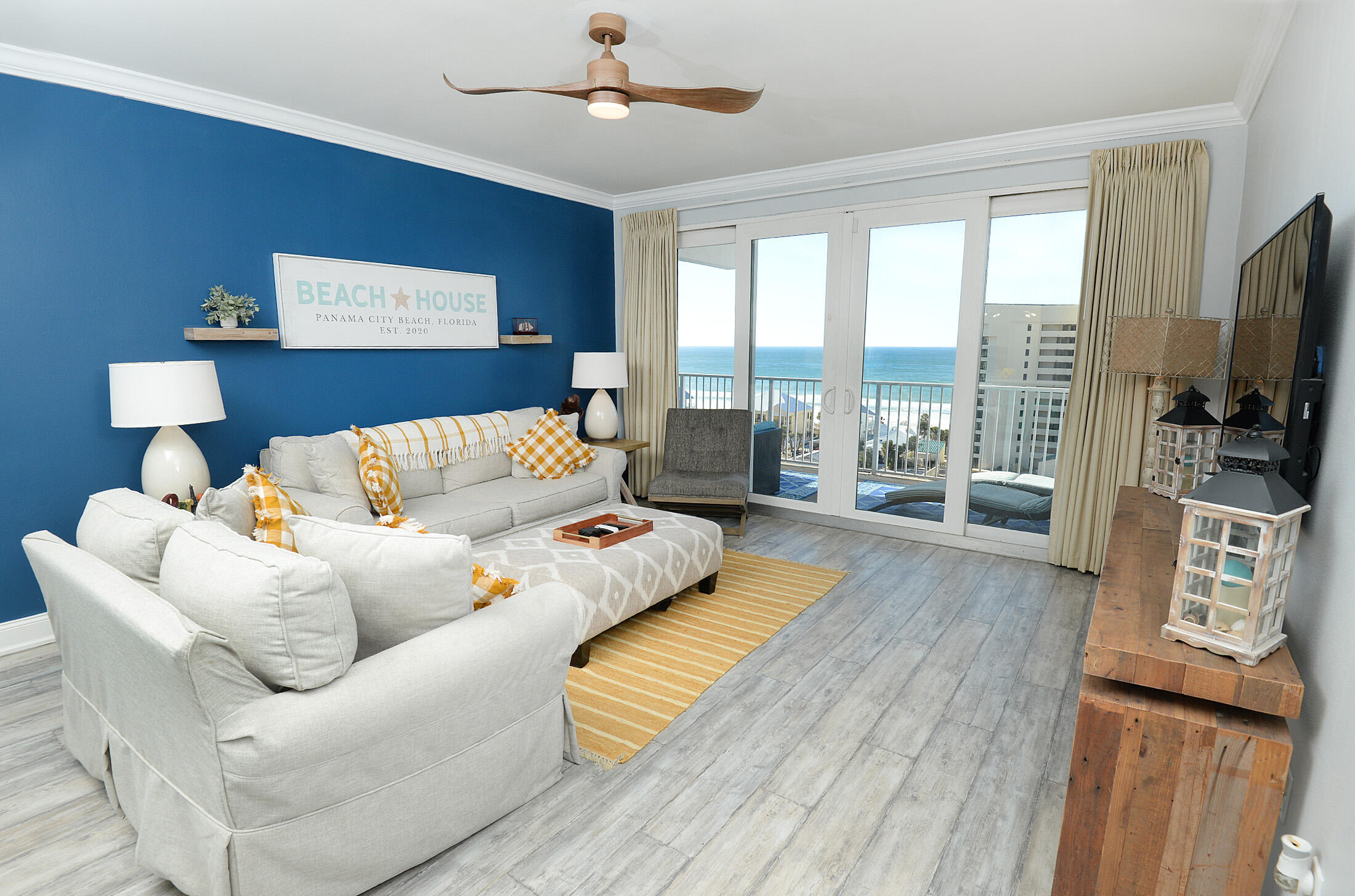Laketown Wharf Resort Is In The Heart Of The Fun & Excitement In Panama City Beach Just Steps Away From the White-Sand Beaches, Shopping, Dining & Entertainment. Resort Amenities Convenient Beach Access, 5 Unique Pools, A Kids Funscape, Splash Bar & Grill, Gulf View Fitness Center, Covered Garage Parking. Views of Gulf, Lake & Golf Course. Nightly Fountain Light Show, Market Shops Along The 52,000 Square Feet Of Lakefront Boardwalk. This Residence Has 2 Bedrooms, 2 Baths, Bunk Room & Accommodate Over 8. OnABNBUpgrades ** Quartz countertops in kitchen, Crown molding - living room bedroom 1 and 2, Upgraded laminate flooring throughout entire condo expect bathrooms, 2020 New applinances, paint, barndoor. New 2022 washer&dryer, hot water heater. SEE ATTCHED YTD BOOKINGS Airbnb rating 4.89