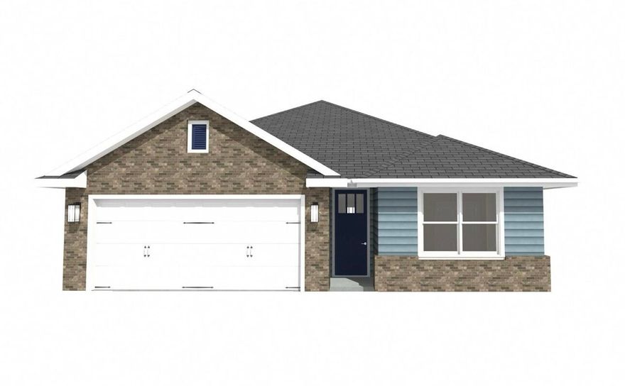 SELLER OFFERING 1% OF PURCHASE PRICE TOWARD BUYER CC, PRE-PAIDS, AND/OR RATE BUY DOWNS. **Primary photo does not guarantee actual finishes/colors of home.**This stunning 3 bedroom, 2 bathroom home is perfectly situated in Fort Walton Beach to shopping, food, the finest beaches, and just 11 minutes from Hurlburt Field and under 20 minutes from Eglin AFB. Step inside to discover a spacious open floor plan that begins with a welcoming foyer and formal dining area, flowing effortlessly into the main living space.The heart of the home is the beautifully appointed kitchen, featuring granite countertops, stainless steel appliances, a breakfast bar, elegant cabinetry, and a generous walk-in pantry--perfect for everyday living and entertaining. The primary suite is a private retreat, complete with a large walk-in closet, relaxing garden tub, walk-in shower, and granite double vanity.

Buyer **might** have opportunity to slect certain finishes depending on contract date. Each selection will depend on when offer is made in reference to stage of construction and materials installed or ordered.

Step out back to enjoy your covered lanai and fenced backyardideal for summer barbecues and gatherings with family and friends.

Don't miss the opportunity to make this beautiful home yours!
Buyer to verify all details including lot size and room measurements. Information deemed reliable but not guaranteed.
