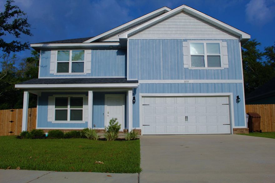 Open house Saturday, 5/14 from 1-4PM!Welcome to 3139 Heritage Oaks Circle, where you are sure to feel at home right when you walk in the front door!Once you've opened the front door, immediately to your left, you'll see the formal dining room. Continue walking into the home to notice the kitchen on your left, which boasts granite countertops, shaker cabinets, stainless steel appliances, and a large island; and opens up directly into the living room. The master suite is on the second floor featuring granite countertops, shaker cabinets, walk-in closet & linen closet, and walk-in shower.The home has Luxury Vinyl Planking throughout the home, and carpet in the bedrooms and upstairs living area. This home is conveniently only about 15 minutes from the beautiful beaches of Navarre!