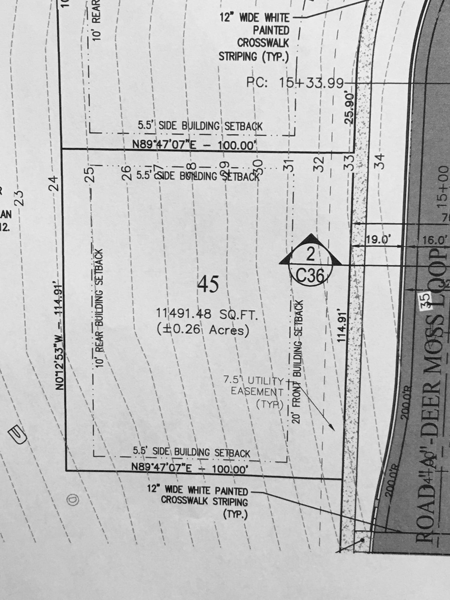 Deer Moss Creek PH 1 - Land