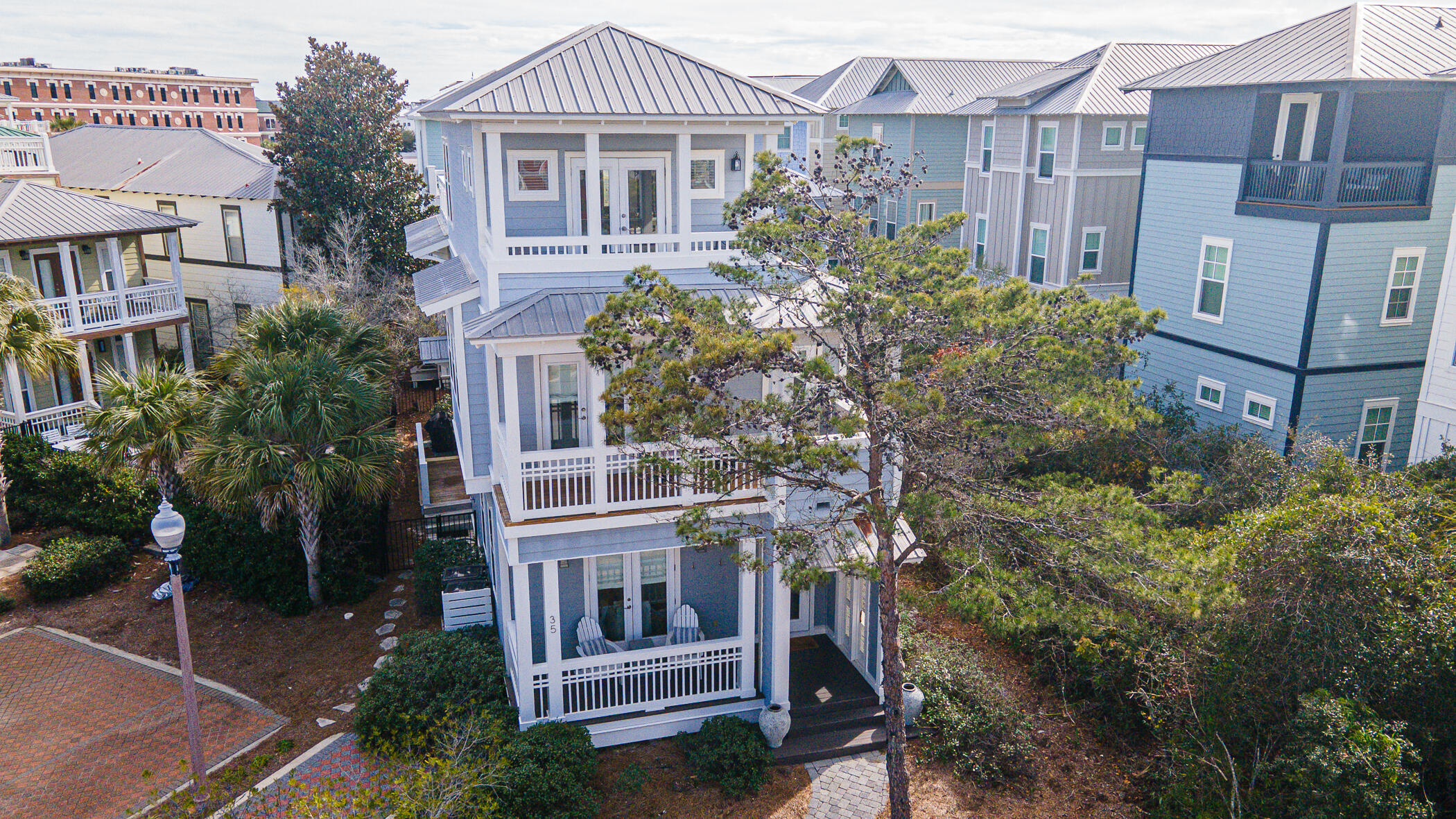 Nestled between Alys Beach and Rosemary Beach sits this STUNNING, PROFESSIONALLY DECORATED, 4 bedroom, - PLUS LOFT AND BUNK ROOM - 3.5 bath home with plenty of space for the entire family, sleeping 14!! Come enjoy endless days on the area's legendary sugar-white sand and turquoise water!! Seacrest Beach offers a casually upscale setting, making it easy to find endless relaxation. ENJOY SUNRISES, SUNSETS AND NIGHTS UNDER THE STARS ON YOUR TRULY MAGICAL ROOFTOP DECK IN THE HEART OF 30A !! Deeded beach access and a 12,000-foot lagoon pool are just some of the amazing perks!! This unique property is within walking distance to everything the area has to offer! With strong rental history, this home is everything you have been looking for!!