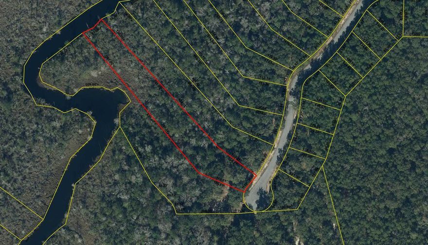 Build your dream home on this 1.5 acre waterfront lot in the gated community of Magnolia Bay Estates. Enjoy 81' of frontage on Goodwin Greek - navigable to Alaqua Bayou and Choctawhatchee Bay.32 acre of upland buildable and in Flood Zone X. Water and sewer tap fees have been paid and will convey. Connection fee due when building begins.Convenient location in a serene setting - minutes to Freeport shopping and less than 30 minutes to the beaches.