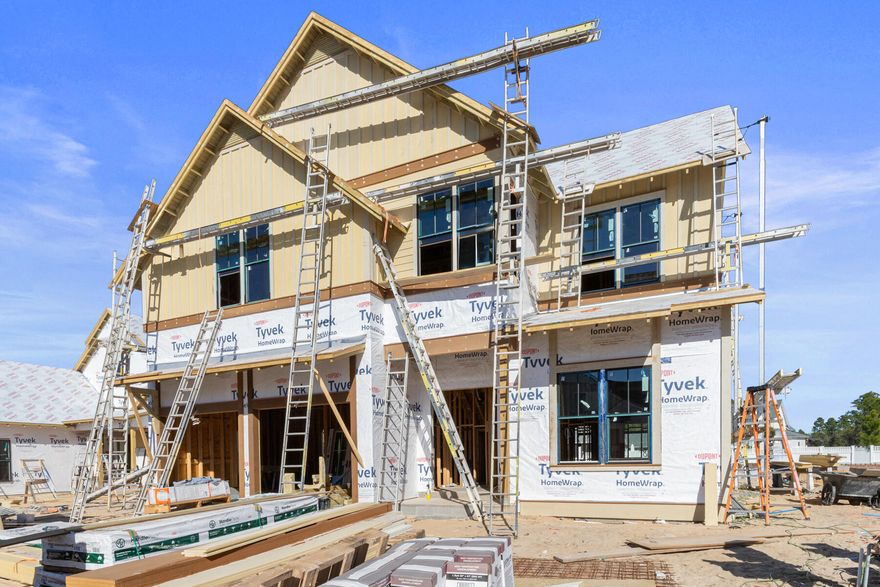 Discover the Dorado, an exquisite new construction home in The Pines at Watersound Origins, built by Huff Homes with an estimated completion at the end of March '26.Spanning 3,315 square feet across two levels, this 5-bedroom, 4.5-bathroom, 3-car Garage residence with POOL/SPA offers timeless craftsmanship, luxury finishes, and an open-concept design tailored for modern coastal living. Step inside to find wide plank Medallion engineered wood flooring flowing throughout the home, complemented by 11' ceilings on the first floor and 10' ceilings upstairs. The gourmet kitchen is a chef's dream, featuring an upgraded Wolf & Sub-Zero appliance package, a Scotsman nugget ice maker, quartz countertops and backsplash, and a Butler's pantry with stacked cabinetry, glass doors, and lighting.

The living room's gas fireplace and shiplap accents add warmth and character, while crown molding enhances the elegant design. The primary suite, located on the first floor, boasts a spa-like en-suite bath and a generous custom walk-in closet. Upstairs, additional bedrooms provide ample space for family and guests. Home includes Whole House Water Filtration system and generator set up!

Outdoor living is equally inviting with an expanded screened porch featuring a brick-finished fireplace, outdoor kitchen with Alfresco grill, hood and cabinets, plus a 10x30 saltwater swimming pool with a raised spa complete with Mosaic tile and surrounded by pavers and fence for privacy! Additionally, the bronze window package, epoxy-coated garage floor, and premium exterior detailing complete the home's stunning curb appeal.

The Watersound Origins community offers an unparalleled lifestyle in South Walton with exceptional amenities, notoriously friendly and welcoming atmosphere, zero short-term rentals, and close proximity to all that 30A and Inlet Beach has to offer. Enjoy the zero-entry pool, playground, sports courts including tennis and pickle ball, and fitness center at the Village Commons, play a round of golf at the Origins Golf Course, or take a walk along the many miles of walking and biking trails that wind all throughout the neighborhood! The new Watersound Town Center located at the entrance to the community offers several fantastic dining options (casual and formal), medical services, Starbucks, Publix, a Pavilion that hosts events year round, and more! 