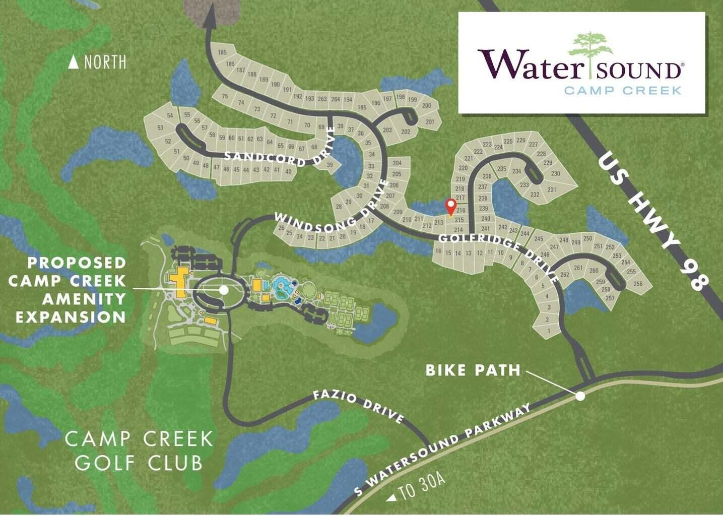 WATERSOUND CAMP CREEK - Land