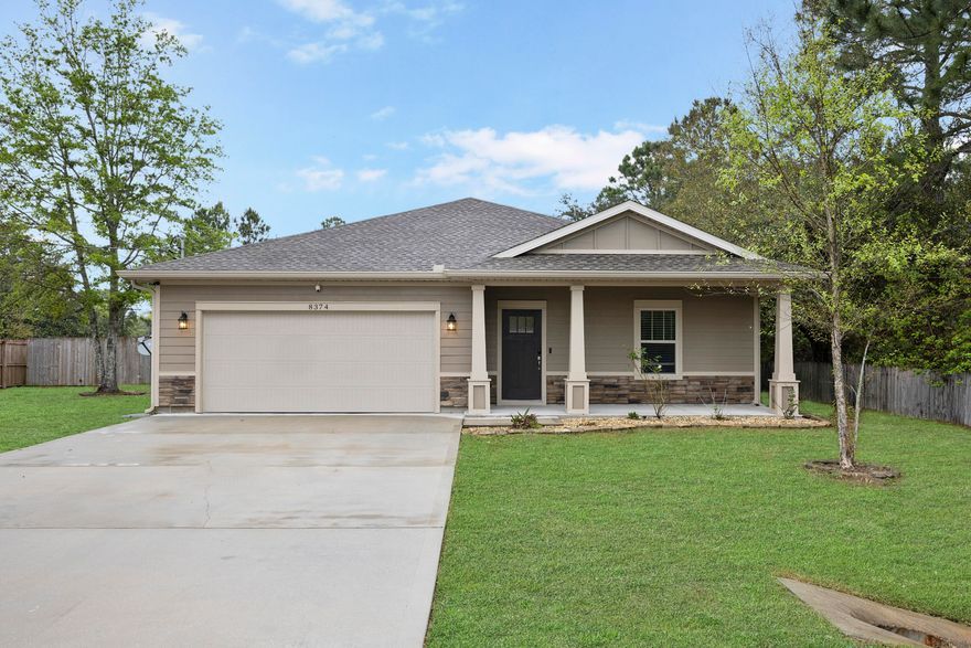 Don't miss this spacious, open concept home.  When you enter the home, the foyer opens up into the living area, kitchen, and dining areas with laminate flooring.  The kitchen features a large island and plenty of storage and counter space.  The home has a split bedroom design with carpeted bedrooms.