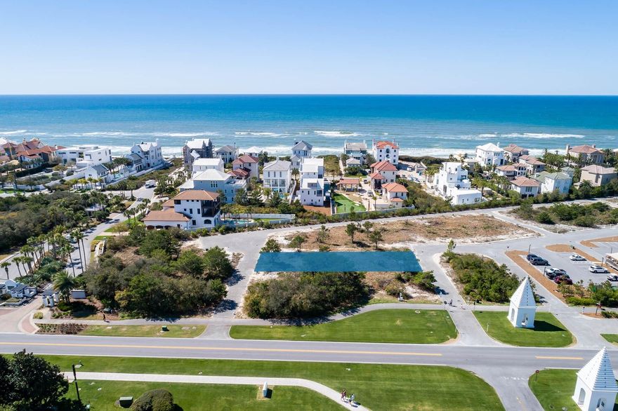 The TT Block homesites are located contiguous to the recently purchased UU & VV Blocks in the southeast corner of Alys Beach adjacent to Paradise by The Sea.