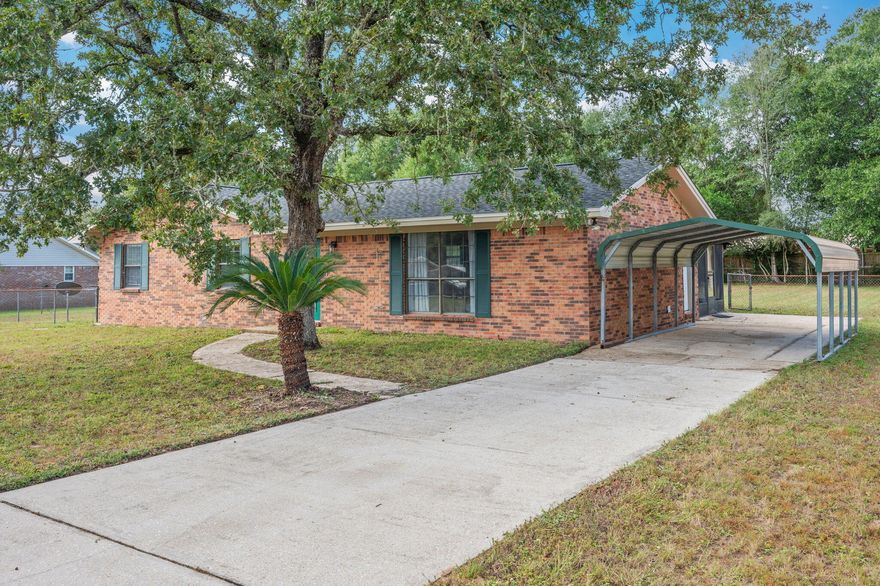 Welcome home to this 3 bed 2 bath beautifully updated Crestview home on over half an acre with no HOA! Major updates include NEW ROOF, NEW WATER HEATER, and a 2024 septic drain line replacement. Inside, the home features granite countertops in the kitchen and new bathroom vanities, blending modern style with everyday comfort. A newly screened back porch creates the perfect spot to relax on those beautiful Florida days. The welcoming floor plan offers natural light throughout, with room for both everyday living and family gatherings. With plenty of outdoor space to park a boat or RV and endless potential, this property truly stands out.To make it even better, the seller is offering $5,000 in closing cost assistance with an acceptable offer. Don't miss this move-in ready Crestview gem- schedule your showing today!