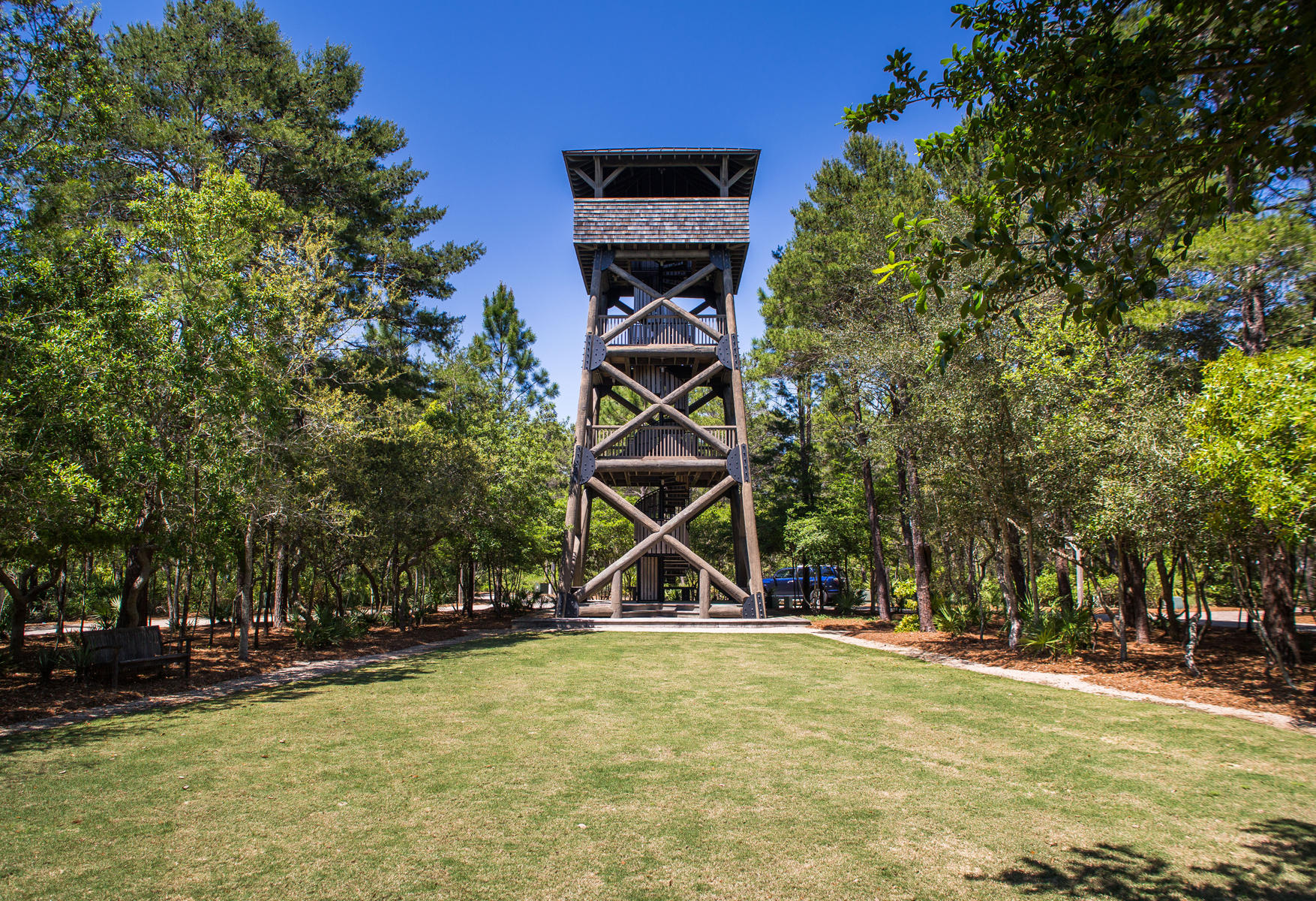 This is currently the only available lot for sale on the tower green. This Block 4 homesite will have a Type II house as indicated in the Draper Lake design code. Further information regarding a Type II house is available upon request. Stunning plans for a 2,788 square foot residence designed by R.W. Lowe Architecture are available for this property located in the west peninsula of Draper Lake Coastal Village. Ample outdoor space and living/entertaining areas are slated in the home plans along with 4 bedrooms and 4.5 bathrooms.This lot is set directly across from the 40-foot observation tower capturing panoramic views that include the emerald waters of the Gulf of Mexico.