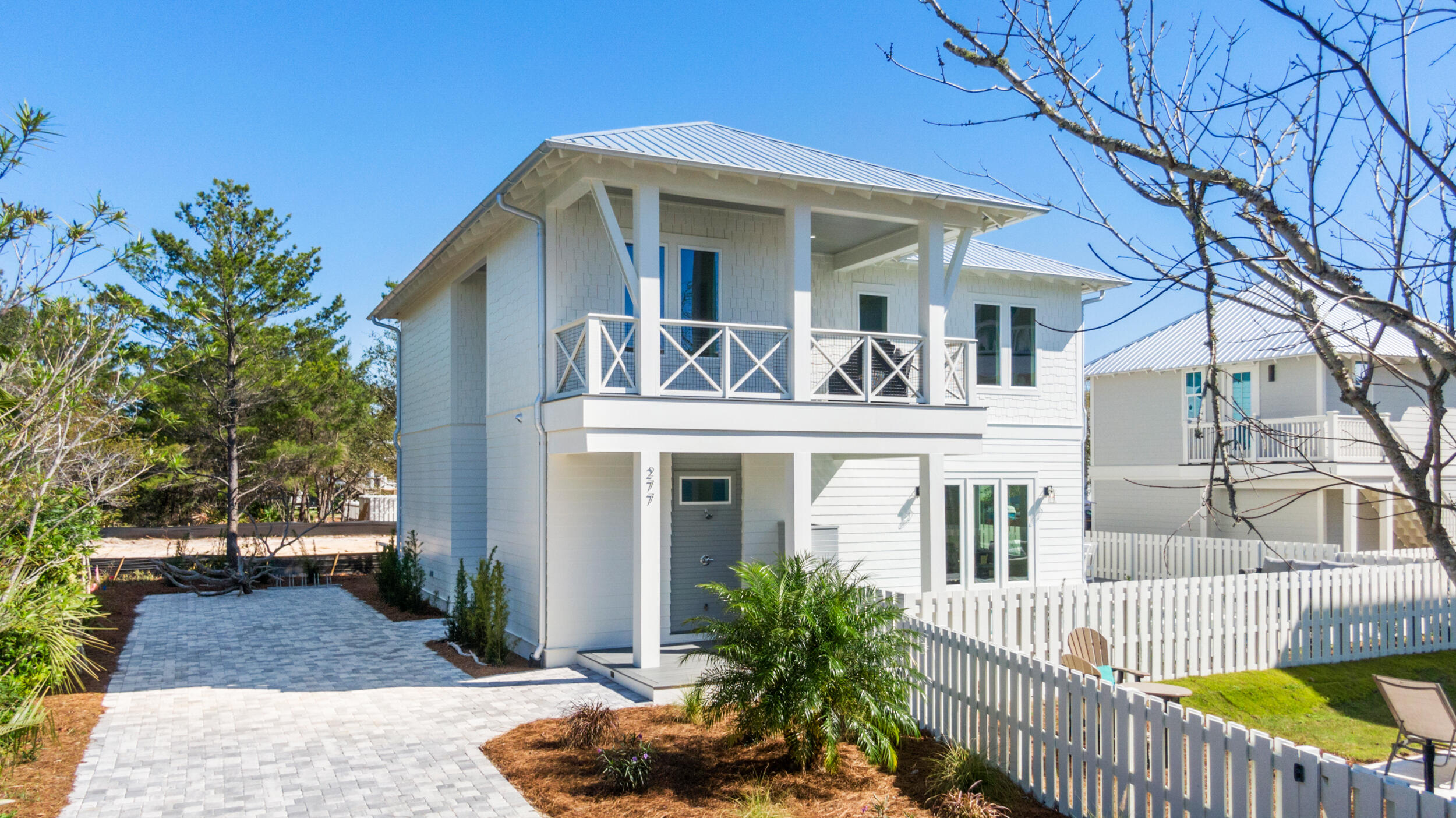 Located near Eastern Lake and the gulf, this newly constructed, fully furnished house offers the luxury and style you are looking for.  The house makes optimal use of space, including 5 bedrooms and 5 1/2 baths, large kitchen and dining area, and upstairs seating region.  There is a private heated pool along with an outdoor shower.  The sellers included a plug in area for an electric/hybrid car along with a separate plug in for a golf cart.