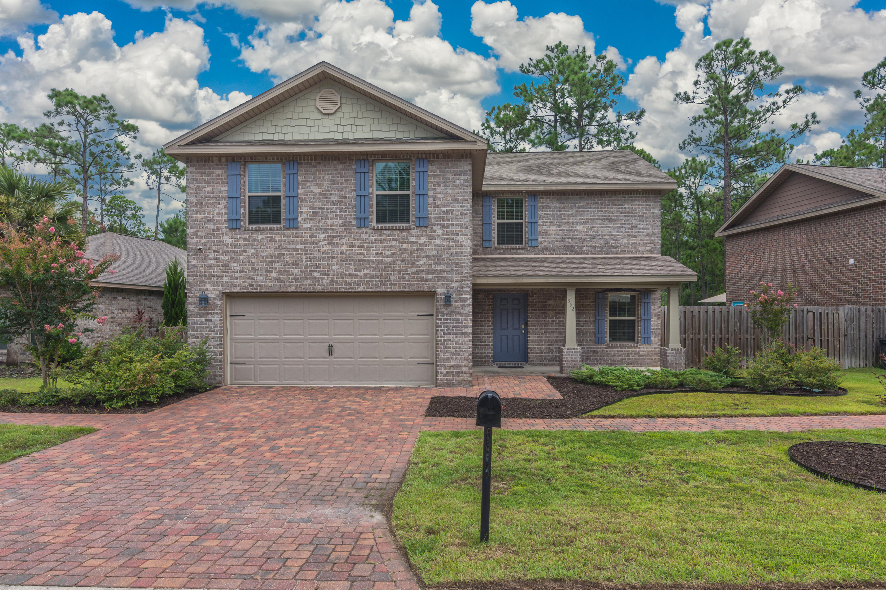 Welcome home! This 4-year old, 4 bedroom, 2.5 bathroom home is sure to impress! Greeted by wood-look tile flooring throughout the downstairs living area, this home is the ultimate in low maintenance living. A wide open living space is perfect for entertaining. Upstairs, your large master retreat features a walk-in closet and large en-suite bathroom with walk-in shower. The split bedroom floor plan puts the other three bedrooms on the other side of the home. Stepping outside, the backyard and open patio is perfect for backyard get-togethers. Schedule your appointment today!