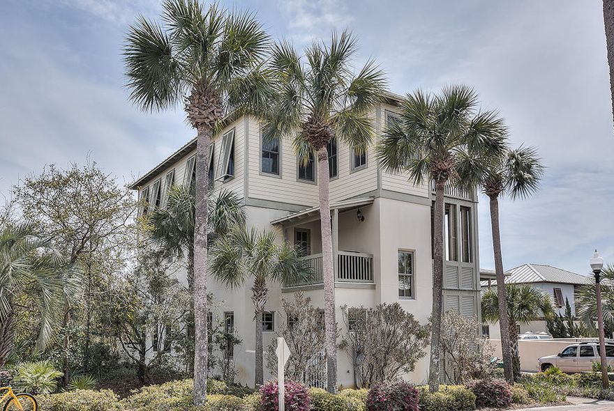 This townhouse is in a fabulous location south of 30-A with gulf views. It is located in a gated beach community with dedicated beach access. it has three bedrooms with open kitchen that includes wood floors, granite counter tops and stainless steel appliances. All the latest upgrades you want. Master suite with walk-in closets, two balconies that look out on the gulf. Bonus of a two car garage with close proximity to great shopping and restaurants.