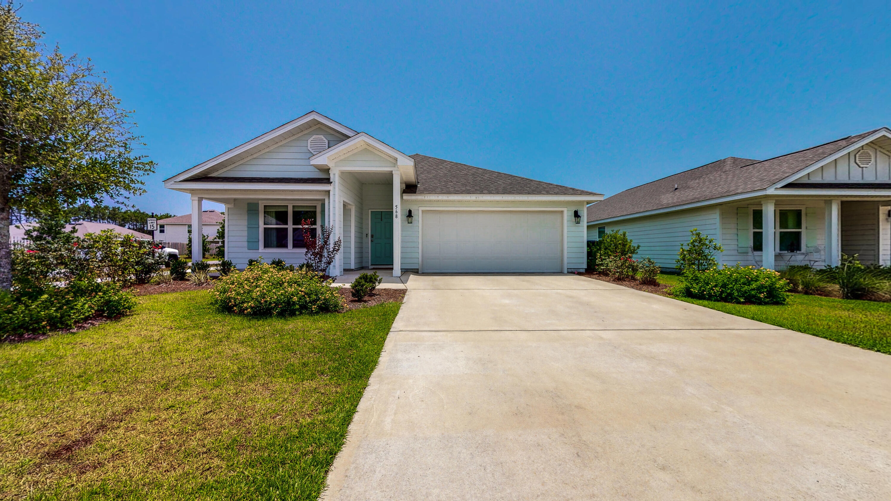 Welcome to Hammock Bay! Enjoy your new home located in Mill Cottages in Hammock Bay. Hammock Bay features bike trails, playgrounds, disc golf, beautiful landscaping, pickle ball courts and THREE pools! Visit the convenient General Store or spend time on the Green featuring holiday events, farmers markets, any many more!This home was built in 2020 and features 4 bedrooms, LVP flooring throughout open areas and bathrooms, carpet in the bedrooms, two car updated garage with AC, covered patio to enjoy your evenings and BBQs, LED lighting and new appliances. No need to worry about landscaping, as that will be included in your rent. Pets allowed, restrictions apply. A $400 non-refundable pet fee and $25/month pet rent will apply for approved pets.