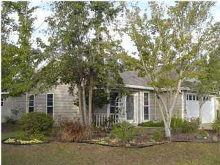 Short Sale. This Victorian style 3 bedroom, 2 bath home is situated on a corner lot. It has vinyl siding, a two car garage, small screened porch and a fenced backyard. There is a community pool. Needs work. Needs a roof.