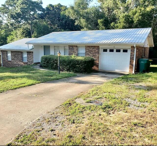 Available November 1st! Home was renovated to include: new floor, cabinets, microwave, carpet, bathroom fixtures. etc. One car Garage, fenced in back yard, large deck, and large workshop/shed in back. New Metal Roof. Located in the heart of Niceville FL and Eglin AFB. No smoking. Pets up to 20 lbs. Tenant responsible for all utilities, Water, Gas, Electric. Tenant responsible for Lawn Care. Non-refundable pet deposit of $300