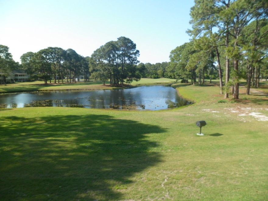 This is truly a great opportunity to own one the the best located, latest built condos on the golf course at Seascape.The view of the golf course and lake are one of a kind.Gated resort community in a perfect location, on the golf course and close to the beach! . Fully furnished recently renovated, 3 bedroom, 3 full bath upper unit. Spacious with an open floor plan and high ceilings and rarely available for purchase. Excellent condition see for yourself to appreciate location & condition. Resort amenities at Seascape include an 18 hole golf course, 8 tennis courts, golf and tennis pro shops, 5 pools,(1 heated) 2000 ft of deeded white sand beach, on-site restaurants, bike rentals, & conference center.