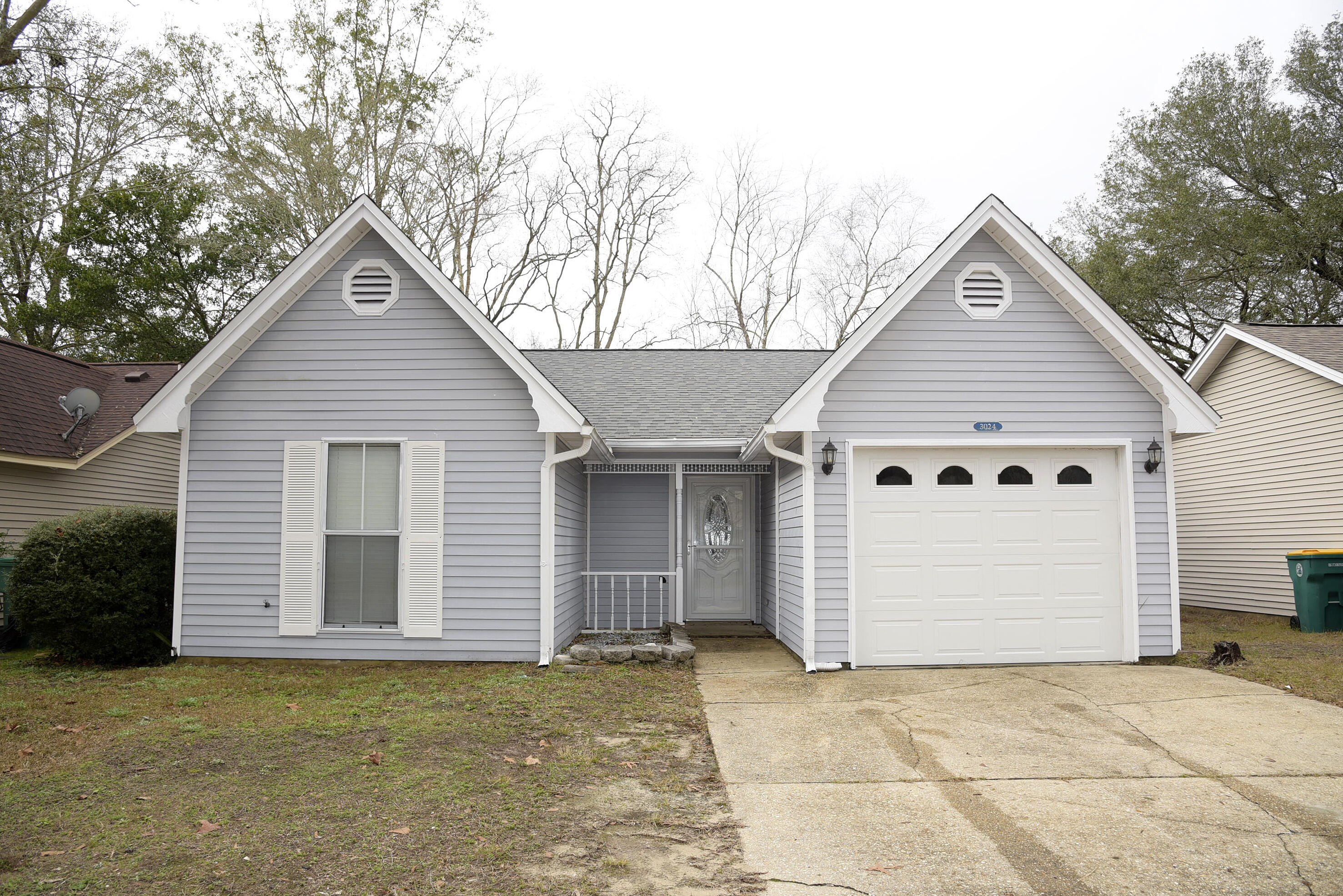 Some highlights of this welcoming home are living room fireplace, one car garage and inviting covered front porch. Inside the front door you will be cordially greeted by the foyer. Open kitchen/breakfast nook sports a spacious pantry, fridge, gas stove, and new built-in microwave. Other highlights in the Blue Pine Village subdivision are the community pool and its only 15 minutes to Eglin Air Force Base, 3 minutes to EOD School, proximity to Bluewater Bay Elementary School, and 20 minutes to the most beautiful white sand beaches of the Emerald Coast! It truly is Florida living at its best!