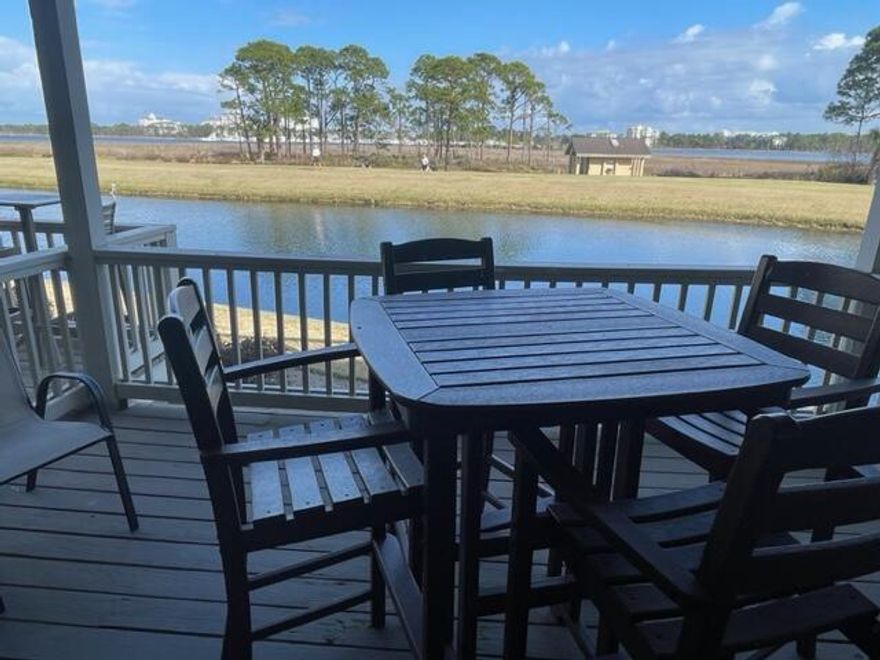 A rental powerhouse with almost $40K net earnings in 2022! Already over $20K on the books for 2023! This lower level, bay facing condo is truly a hidden gem within the resort boasting parking right out front, a community pool and front row seats to one of the BEST VIEWS WIHIN SANDESTIN®! Overlooking the signature Links 14th fairway, the marina, daily sunrises and weekly fireworks display. It doesn't get much better than this,,,,,