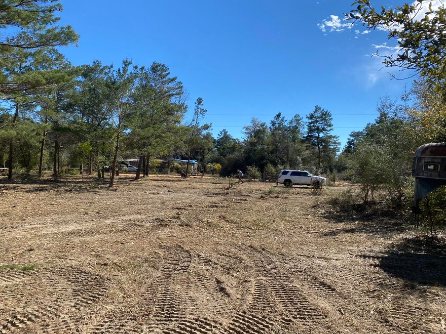 Cleared building lots that are level with a few trees remaining, city water available. Area allows mobile homes and site built homes. Act quickly! the lots are $15,000 each with a total of 7 lots available. Each lot is 80 feet on the county maintained road and 125 ft deep.