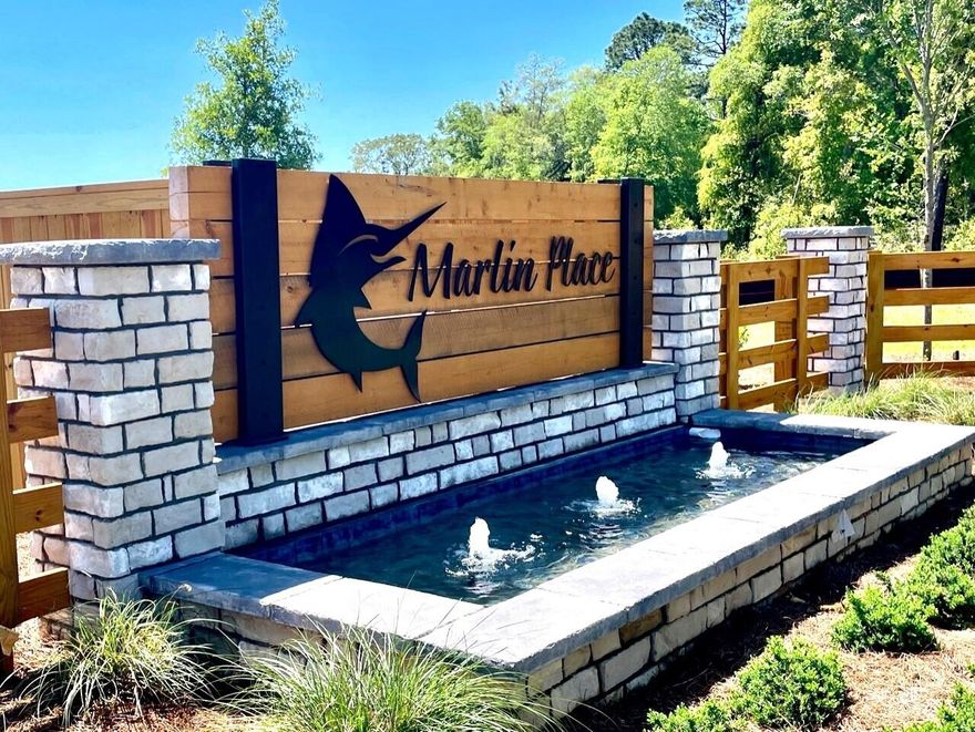 New construction in Marlin Place! The charming Rhett, one of our most popular & highly desirable Open Designs. 4 beds, 2 baths, covered patio & a 2-car garage. The Smart Home Connect System includes several Smart Home convenient devices. BEAUTIFUL, well-designed kitchen offers gorgeous Quartz countertops, relaxed living with a lg. island bar, quiet dishwasher, all stainless appliances, pantry, & spacious dining area. Bedroom 1 & adjoining bath feature a walk-in closet, Quartz double sink vanity, tub AND separate shower. Striking wood-look flooring throughout & Friese carpet in the bedrooms.