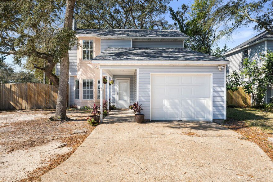 Showings begin 2/18 **Complimentary mimosas with the purchase of this home***Come and see this beautiful turn-key 2-story traditional home. It's the perfect starter home or investment property. Just Minutes from breathtaking white sand beaches Hulburt Field and Eglin Air Force Base. The kitchen has stainless steel appliances and beautiful cherrywood cabinets. Bring your pets and have them enjoy the fenced-in yard and no HOA fees. Buyer subject to confirm room measurements 2021 Roof 2020 HVAC Water heater to be replaced before closingBuyer subject to confirm room measurements2021 Roof 2020 HVAC Waterheater to be replaced before closing.