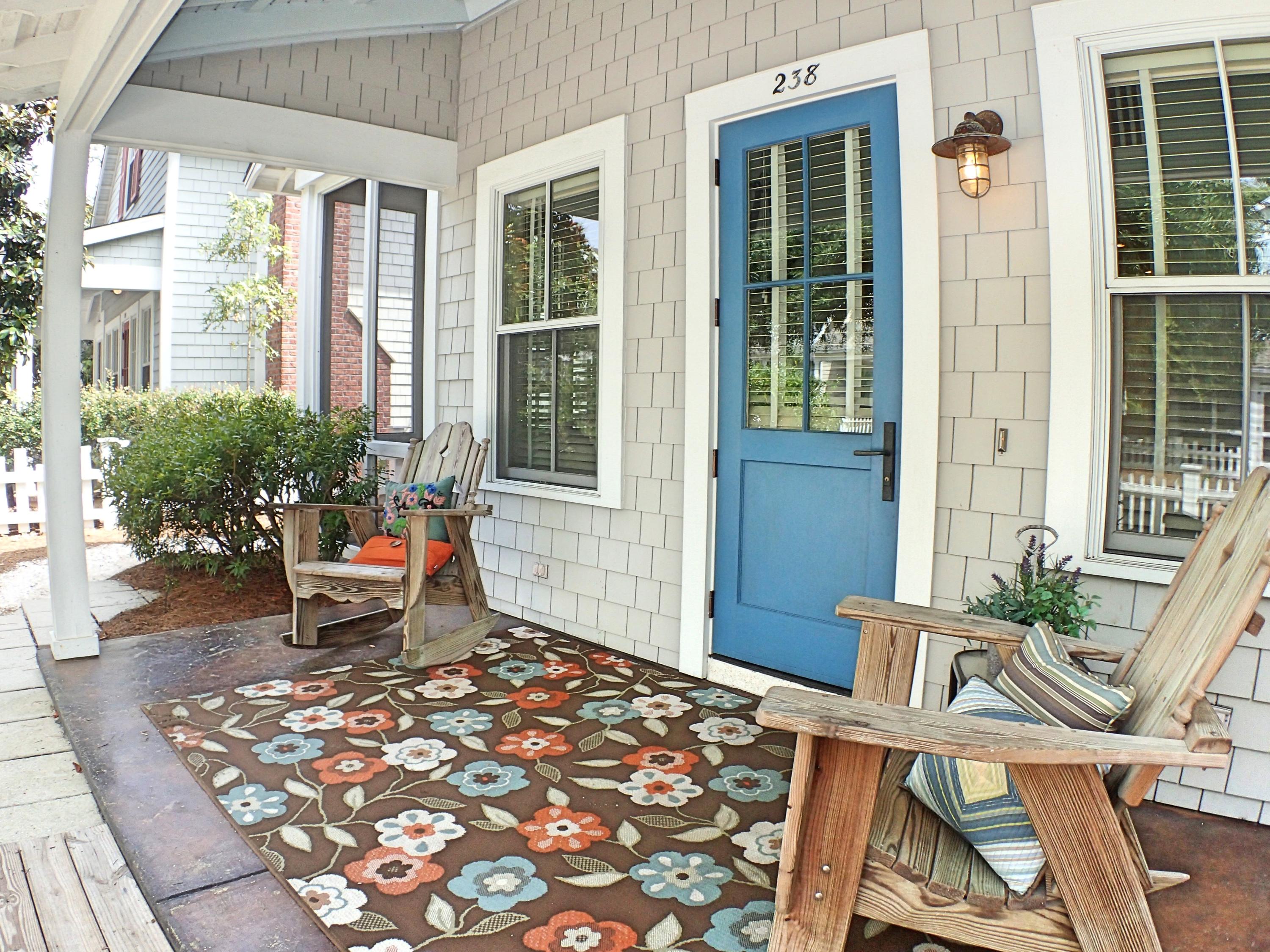 Don't miss out on this adorable 2 Bedroom Watersound Beach Cottage! Home boasts stainless steel appliances, cathedral ceilings, new flooring throughout the first floor, screened in and covered porches. Master bedroom located on main level, 2nd floor has guest bedroom and full bath, office area with build in bookshelves on 1st floor.