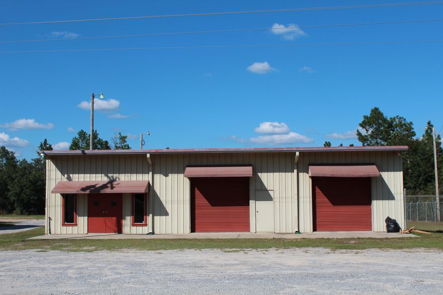 2400 s.f. commercial building. 3 phase electric in place. 1.29 acres. currently leased at $1100.00 per mo through Sept, 2015. Subject property has been used for light manufacturing for the past ten years.
