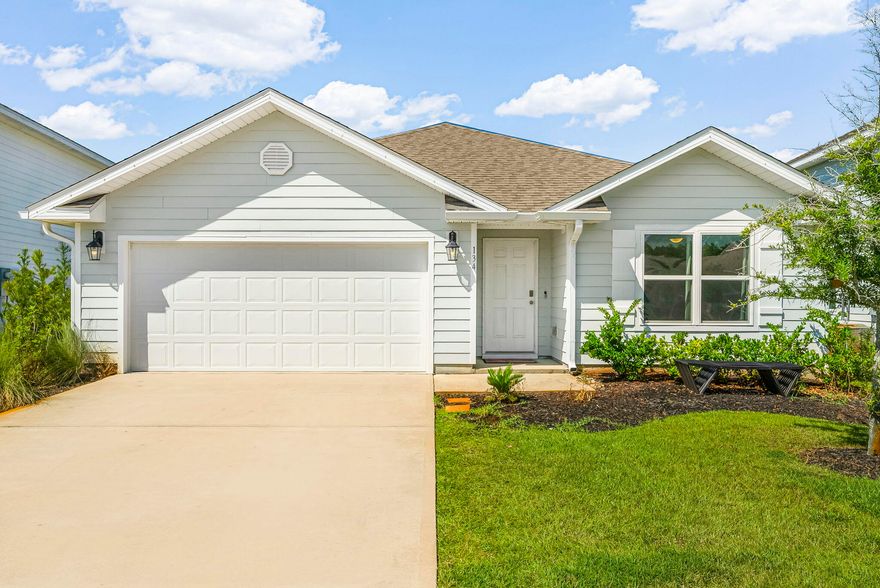 HAMMOCK BAY! Available NOW! - Discover this beautifully maintained 4-bedroom, 2-bath home in the highly sought-after Hammock Bay community! Inside, the layout is ideal for families, featuring a split floorplan and open concept kitchen/living/dining area. The master suite features a garden-style tub and separate shower, plus dual vanity sinks. The kitchen offers stainless steel appliances, an island for gathering and plenty of storage. Step out into the garage for more space with a retractable screen ready to convert your garage to a private screened room. Enjoy your fenced in backyard with ultimate privacy facing preserve area! Washer & dryer included. Cable TV provided by HOA. Pets allowed (restrictions apply) - If approved, a one-time $250 non-refundable pet fee and $25 per month pet rent per pet apply. No additional monthly fees! One-time $100 lease admin fee applies to all new leases. Schedule a tour today!