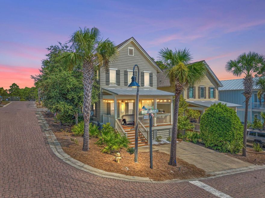 $25k Price Reduction! Check out this charming beach cottage getaway in the community of Serenity at Dune Allen, nestled in the western 30A area of Santa Rosa Beach on Florida's Emerald Coast. This tastefully designed 3 BR/3.5BA home by Geoff Chick boasts an open floor plan flooded with natural light, creating a warm ambiance for both entertaining and personal relaxation.The thoughtful layout maximizes space and can easily be modified to accommodate up to 8-10 guests while providing ample owner's storage and a lucrative potential with nearly $85,000 in average projected gross annual income. Experience the ultimate coastal lifestyle, steps from the community pool and only a short walk or golf cart/bike ride to the renowned Dune Allen Regional Beach Access.