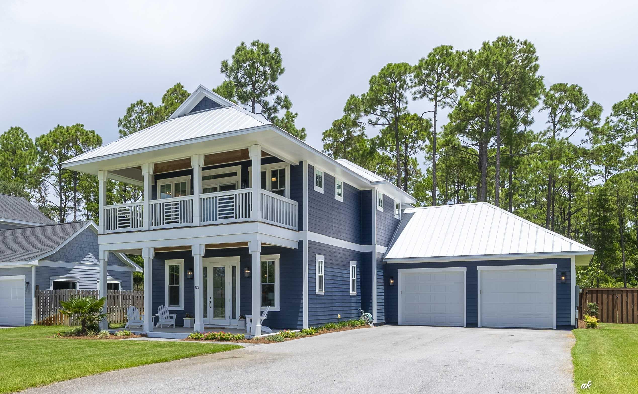 This home located at the Pointe at Lake Powell, is in an incredible setting. It's just a fun golf cart ride away from the beach and offers the ultimate coastal lifestyle.Boasting a deeded boat dock and slip, you can easily access Powell Lake for leisurely days on the water, fishing, or direct access to the beach at Camp Helen for a day of sun and sand on the beautiful emerald coast. The large private backyard, with a custom-built fence, features a sparkling pool and sun deck, and relaxing hot tub, ideal for outdoor gatherings and entertaining. The landscape is meticulously designed, complementing the lush lawn and creating a serene outdoor oasis. Enjoy the pleasant breeze and views from a large front porch and a second story covered deck looking out at Powell Lake - it's perfect for sipping morning coffee or watching the sun set. Check out the deck overlooking the pool and backyard from one of the bedrooms, what a view to see. The outdoor also includes a spacious two-car garage that provides ample storage for beach gear and vehicles plus a six-car driveway. Inside, you are greeted with an open concept. Kitchen is a chef's dream with a gas stove top/oven, a generous island for food prep and casual dining, and high-end lighting fixtures that create a warm and inviting atmosphere. The mix of stainless-steel appliances, stunning quartz countertops, and large pantry brings it all together. The four bedrooms, including two primary suites, provides ample space for family and guests. With lots of closets and storage space, this home has it all. It seamlessly combines luxury and comfort, offering a retreat-like feel with its modern amenities and coastal charm. Whether you're enjoying a sunset cruise from the dock, pulling up to the beach on Powell Lake, or hosting a barbecue by the pool, this property is the epitome of coastal living. Don't miss out on this rare opportunity to own a piece of paradise in an unbeatable location - plus it's just a short drive to Pier Park and 30A. Buyer to verify all measurements if deemed important.