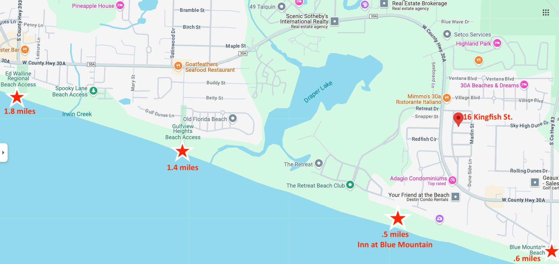 BLUE MOUNTAIN BEACH - Residential