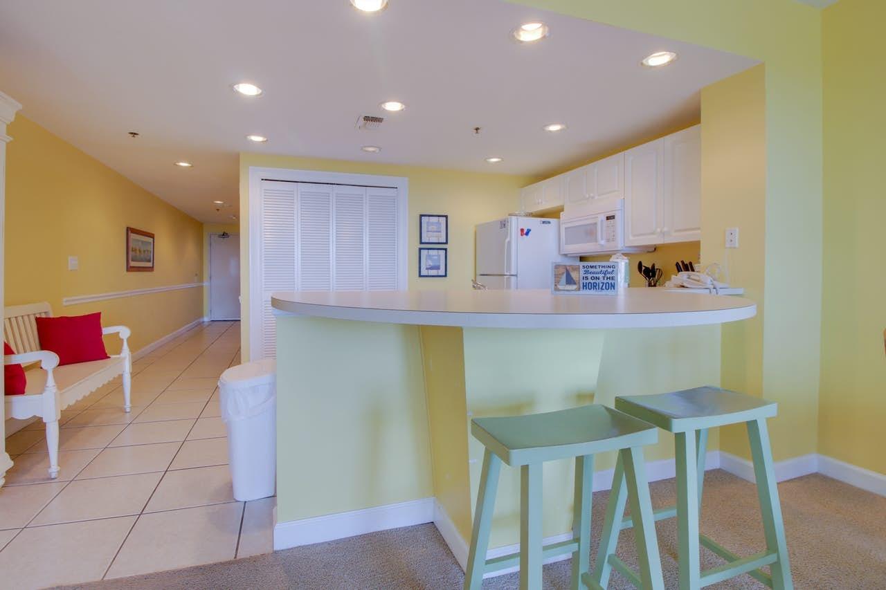 This is the only listing like this in Sterling Shores and it won't last long. ''INVESTORS TAKE NOTICE'' This 3rd floor one bedroom is rental ready and already booked with summer rentals! 2018 this unit generated $29,000.00 in gross rental income and is on track to do even better for 2019.Amenities include Fitness room, Theater and Meeting room overlooking well manicured tropical landscaping and lagoon pool with mushroom shaped fountain. Private Beach access, Beach Club Pavilion with Gas Grills and heated beach front pool are offering fun outdoor opportunities for your guests. Perfect combination of easy to maintain condo, white sand beaches and emerald waters this unit is a MUST SEE!