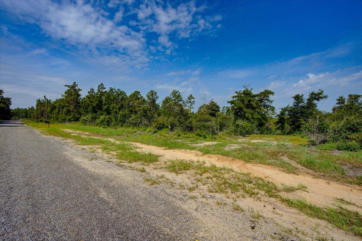 Nicely treed spacious lot. A driveway and a 100' X 200' area have been cleared, great to build your dream home on. There is also an area cleared towards the middle of the property. No utilities have been hooked up yet but power and water are available. There is a small creek in the back corner of the property. Seller is willing to finance with 40% of purchase price down.