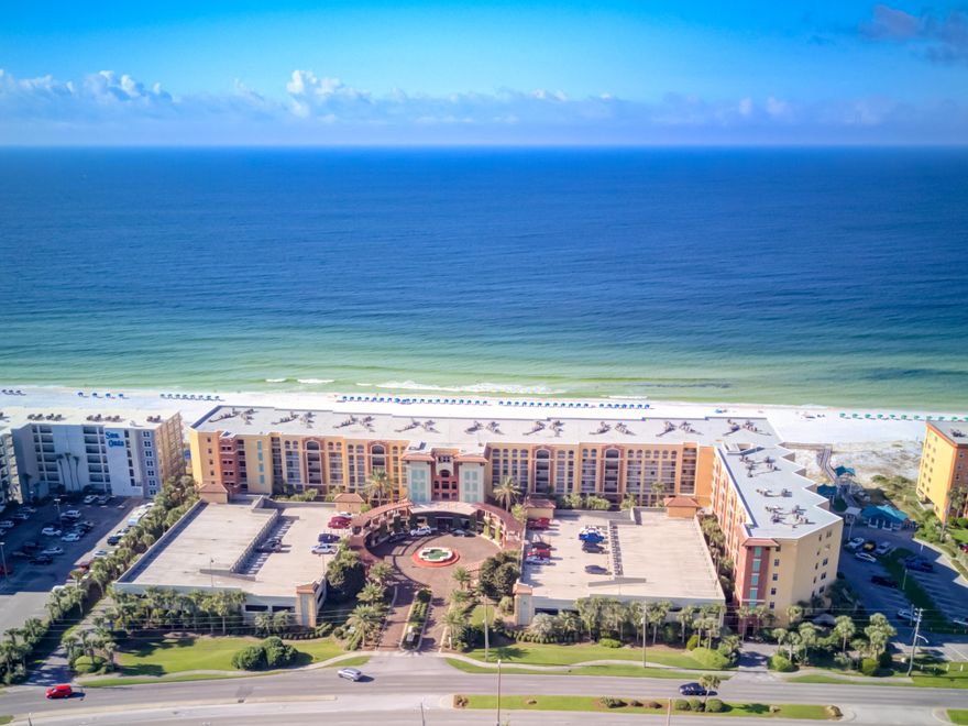 Gulf-front condo offering fantastic views and easy access to the gorgeous white sand and sparkling waters of the Gulf of Mexico! This 3-bedroom, 3-bath unit features crown molding, granite countertops, stainless appliances, tile floors, dual sinks and a jetted tub in the master bath, washer/dryer, and a large covered balcony for enjoying the gulf day or night. It is being offered fully furnished and rental ready for those desiring an income-producing property.Azure amenities include beautiful pools, hot tub, and fitness room--but best of all is 516' of frontage on the beach! The Okaloosa Island location is in easy reach of both Destin and Fort Walton Beach for enjoying the best of the Emerald Coast's many attractions!