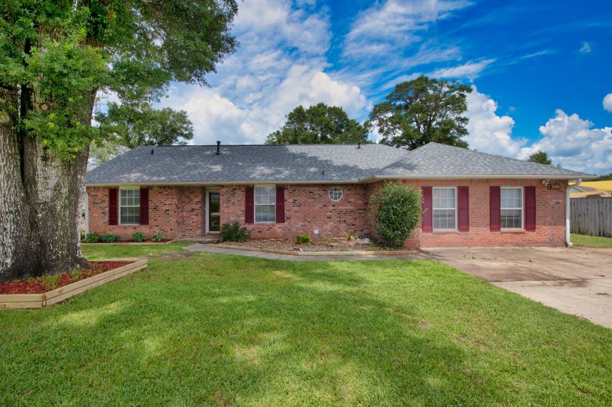 Beautifully REMODELED ranch home! Enter into a spacious living room and instantly notice a dining room perfect for family meals, gatherings and holiday celebrations. The UPGRADED KITCHEN has GRANITE countertops, beveled tile backsplash, stainless gas stove, microwave, refrigerator and dishwasher. The home boasts a fenced back yard with detached shop, HUGE BONUS ROOM and many upgrades including new HVAC 2019, new roof 2021, new mini-split a/c added to bonus room in 2021, new water heater and interior doors in 2022, new tile & LED lighting throughout home in 2021, and LVT in owner's Suite/Bath.  It's easy to visualize your own barbecues in the spacious backyard, working on projects in the detached workshop or entertaining guests in the Bonus Room. The possibilities are endless in this home.