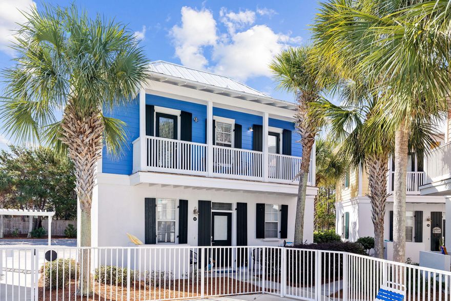 Looking for an ideal income producing investment property in a prime location on the east end of 30A? With a proven rental history, this fully renovated beach bungalow right in the heart of Seagrove Beach checks all the boxes and mo. Perfectly positioned just minutes from the breathtaking Emerald Coast and only steps from a resort-style community pool and hot tub, this turn-key 2B/2B, two-story beach cottage in The Bungalows at Seagrove offers an ideal blend of comfort and convenience.This well-maintained coastal retreat boasts 1,008 square feet of thoughtfully designed living space across two levels. The first floor features an inviting open-concept layout, highlighted by a fully renovated, spacious kitchen with a bright and airy living space, anchored by a cozy dining area. A powder room and washer/dryer are conveniently located off the main living area for added functionality. Upstairs, both bedrooms offer private ensuite bathrooms and direct access to a porch overlooking the community pool. A custom built twin over queen bunk bed is perfect for the kids that can comfortably sleep a family of four in one room! Nestled in the heart of Seagrove Beach, The Bungalows at Seagrove offer convenient, beach access, just a four-minute walk away at the end of the road across from Tom Thumb on 30A. Enjoy a vibrant coastal lifestyle with popular local eateries like Caf?? 30A, Angelina's, The Donut Hut, and The Perfect Pig just moments away. And coming in summer 2025, a new Walton County public beach access with bathroom facilities and parking adds enormous value to this location! 

Whether you're seeking a second home or a high-income producing vacation investment property, this charming 30A bungalow in Seagrove Beach is ready and waiting to welcome you home to 30A living at its finest. Buyer to verify all dimensions. 

