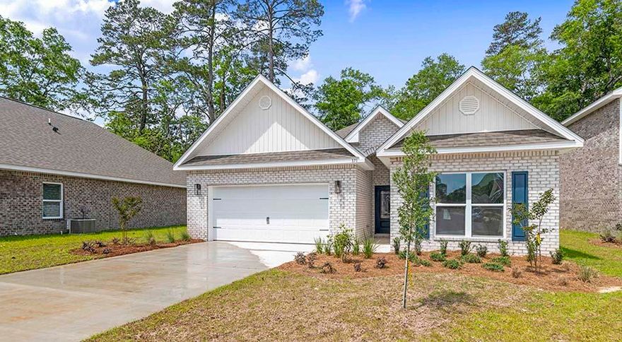 Limited Homesites Remaining! New construction at Live Oak Harbor located in Freeport, Florida. This beautiful new community features heavily wooded lots, Less than half a mile to the Freeport Marina and on LaGrange Bayou. This community is perfect for anyone who wants to enjoy the benefits of living by the water with the feel of a private neighborhood. The 'Kennedy' plan features a spacious back porch, Hardie siding, 9' ceilings, EVP flooring, Ivory shaker style cabinetry in the kitchen and bathrooms, quartz countertops, and a modern tile shower.  This energy efficient home offers 'Home is Connected' Smart Home package, DEAKO switches, 1-year builder warranty and 10-year structural warranty.