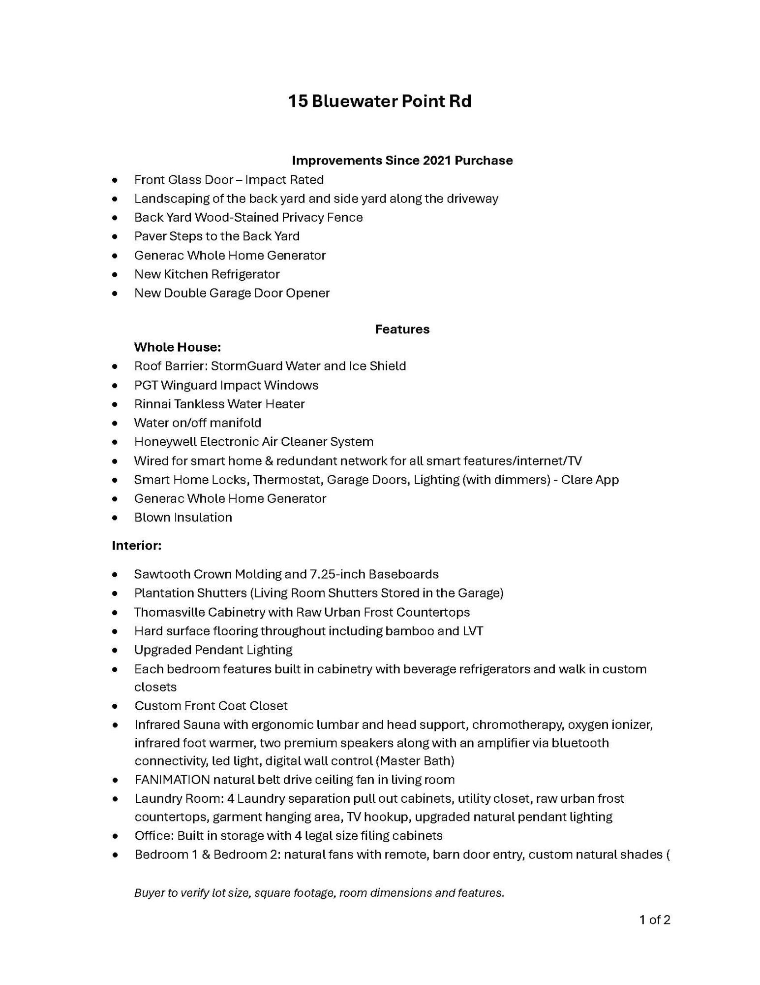 NO RECORDED SUBDIVISION - Residential