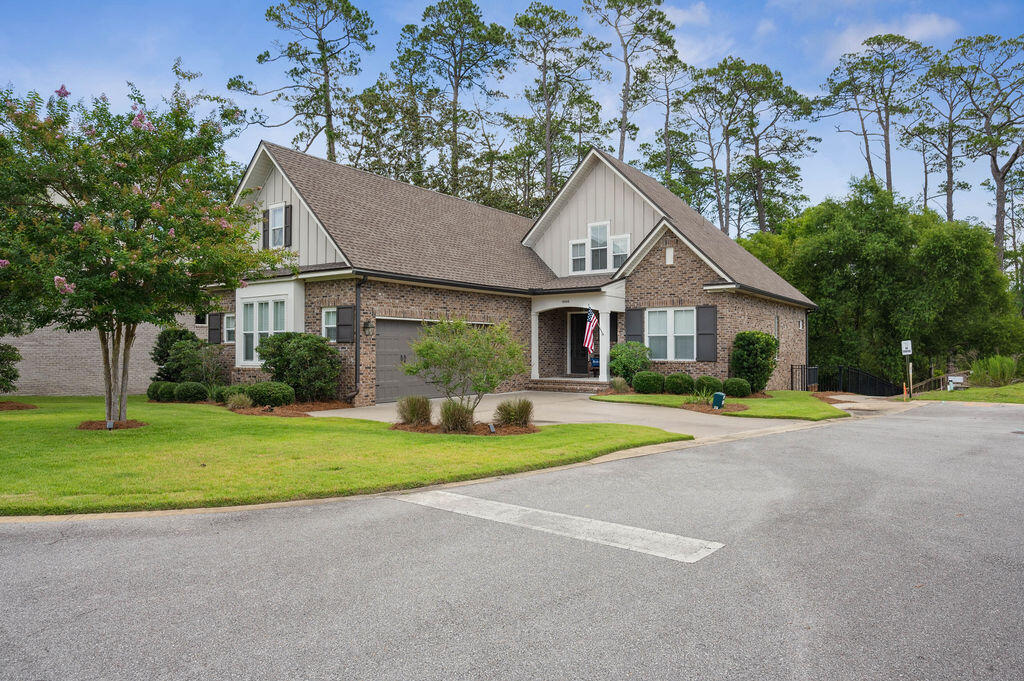 Discover timeless elegance and superior craftsmanship in this exceptional two-story residence built by renowned local builder Randy Wise Homes, located in the coveted Water's Edge community. Perfectly situated at the end of a quiet cul-de-sac, this home offers rare privacy with no rear neighbors, a lush, tree-lined backyard, and direct access to the neighborhood's scenic waterfront area & kayak launch.Thoughtfully designed for both functionality and beauty, this better-than-new home features four bedrooms and three full baths. The main level includes living and kitchen areas, as well as the spacious primary suite and two guest bedrooms, while the upper level offers a fourth bedroom with an en-suite bath, a large open bonus area, and a flexible workspace--perfect for today's modern (MORE) lifestyle. Additionally, there is an abundance of storage available via the walk-in attic space.
You can feel the quality of the home the moment you step inside; you are welcomed with rich hardwood flooring, soaring 10-foot ceilings on the main floor, and 9-foot ceilings upstairs, with 8-foot doors and windows that bathe the interior in natural light. The open concept living area creates a seamless flow ideal for entertaining, while the heart of the home, the gourmet kitchen, is a showstopper. Outfitted with Frigidaire Pro appliances, granite countertops, soft-close cabinetry, a gas cooktop, a generous center island with farmhouse sink, large walk-in pantry, and a beverage bar with wine fridge; this kitchen is as functional as it is beautiful!
The first-floor primary suite offers a tranquil retreat with plenty of room to unwind. Enjoy features like a custom closet system, dual vanities, oversized floor to ceiling tiled shower for two, and elevated finishes that exude comfort and style.
You will love the outdoor space almost as much as the indoors! Step outside to a beautifully designed outdoor living space with a screened-in patio, extended decking with under deck storage, and a fully fenced backyard backing up to peaceful natural views; perfect for entertaining or unwinding in comfort. Extra perk, this home has the benefits of the proximity to the water WITHOUT being in a flood zone.
Additional highlights include a tankless water heater, energy-efficient foam insulation, surround sound pre-wiring, indoor/outdoor security cameras, blinds on most windows, ample closet storage, and an oversized two-car garage.
Set within an established community, this exceptional home offers the perfect blend of tranquility and accessibility, with convenient proximity to local shopping, dining, schools, and amenities. Schedule your tour today!