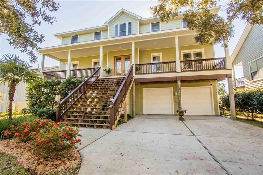 Get ready to be amazed with this immaculate and extremely well maintained home overlooking the gorgeous Santa Rosa Sound. This 3,600 sqft home has an open floor plan, tons of outdoor decking and stunning waterfront views from almost every room in the house!! As you enter through the 8ft mahogany front doors you enter the first floor living area with 10' ceilings. First floor consists of a large entry foyer, formal dining room, bedroom/office, full bath with granite countertops, oversized walk in shower and a kitchen that overlooks the living room. The kitchen and living room have incredible views of the sound. Kitchen has plenty of cabinet space, granite countertops, stainless steel appliances, gas stove & two pantries.